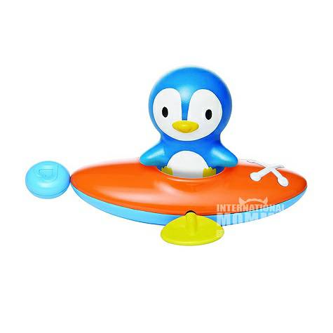 Munchkin American Baby Penguin Rowing Group Bath Toy Versi Luar Negeri