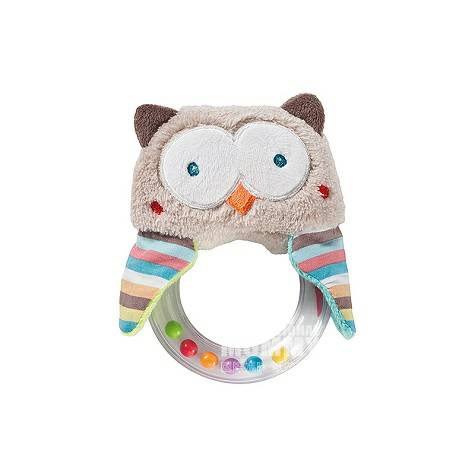 BABY NOVA Jerman BABY NOVA baby owl handbell menenangkan boneka versi ...