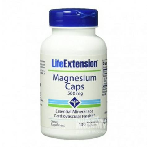 Life Extension American Life Extension Magnesium Kapsul Versi Luar Negeri