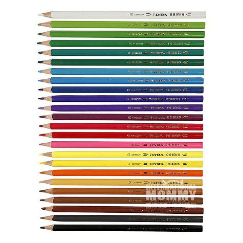 LYRA Pensil warna larut dalam air anak-anak Jerman 24 paket edisi luar...