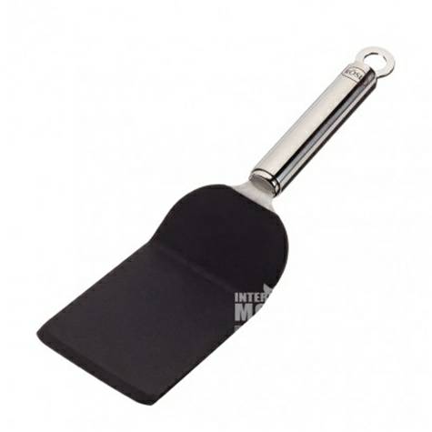 ROSLE Jerman stainless steel bulat menangani suhu tinggi silikon non-stick pan khusus memasak spatula 10623 versi luar n