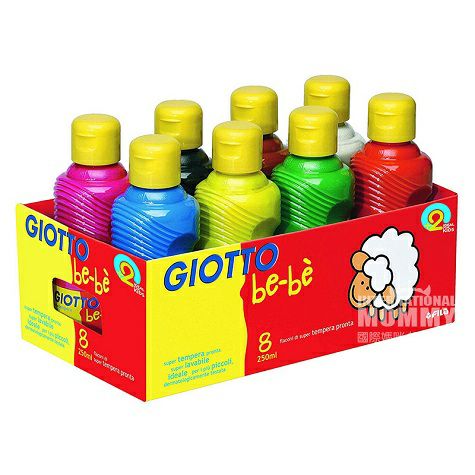 GIOTTO Italy GIOTTO cat khusus yang dapat dicuci untuk anak-anak 8 pak...