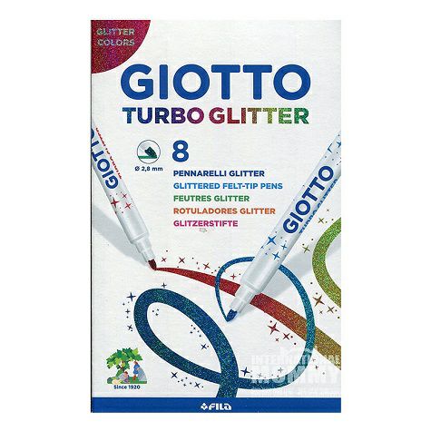 GIOTTO Italy GIOTTO flash pena cat air 8 warna edisi luar negeri
