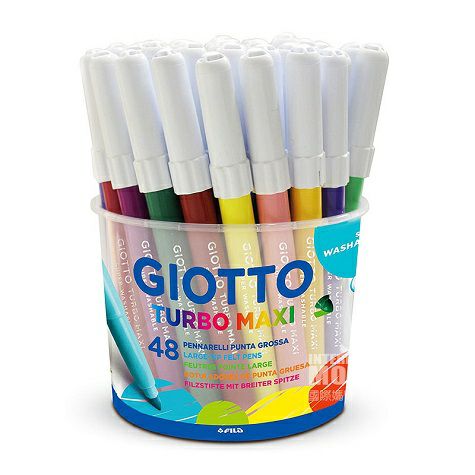GIOTTO Italy GIOTTO dapat dicuci dengan tebal cat air kepala 48 edisi ...