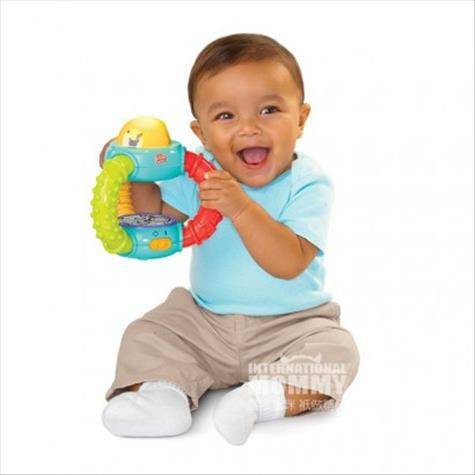 CERAH MULAI American rattle baby taktil bola tangan bayi versi luar negeri