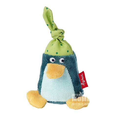 Sigikid Jerman penguin kecil Guncang boneka yang menenangkan versi lua...