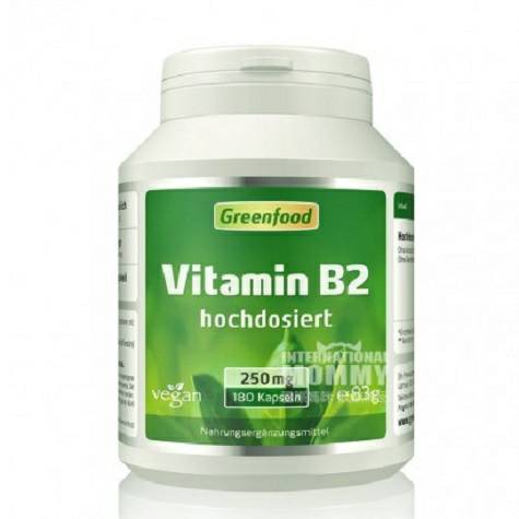Greenfood Dutch Greenfood Vitamin B2 (Riboflavin) Kapsul Versi Luar Negeri