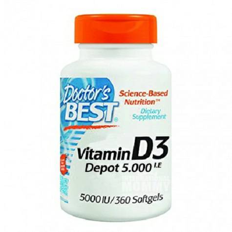 Doctor s Best American Vitamin D3 Capsule Versi Luar Negeri