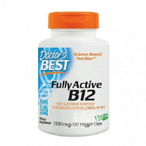 Doctor s Best Kapsul Vitamin B12 AS Sepenuhnya Aktif Versi Luar Negeri
