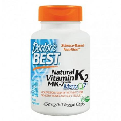 Doctor s Best American Vitamin K2 Capsule Versi Luar Negeri