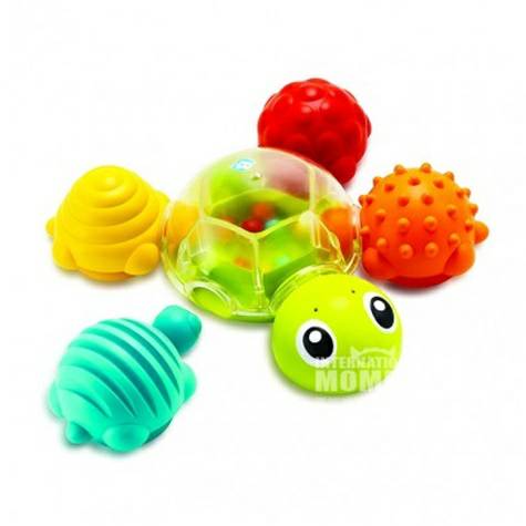 Infantino  Baby Turtle Bath Toy Versi Luar Negeri