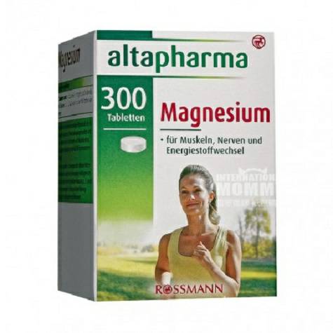 Altapharma Jerman Altapharma Suplemen Magnesium Edisi Luar Negeri