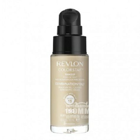 REVLON US 24 jam non-marking foundation cair pelembab tanpa tanda