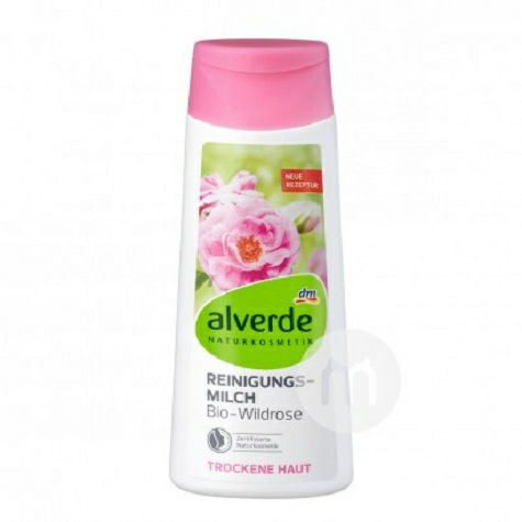 Alverde German natural rose wild cleansing milk untuk wanita hamil ter...