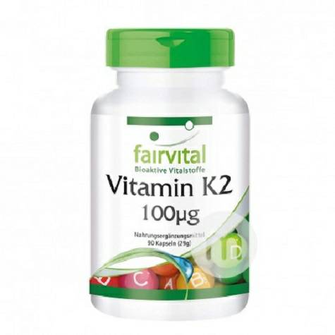 Fairvital German Vitamin K2 Capsule Versi Luar Negeri