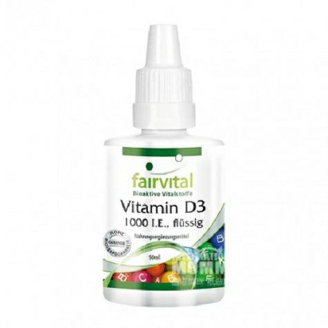 Fairvital German Vitamin D3 Liquid Edisi Luar Negeri