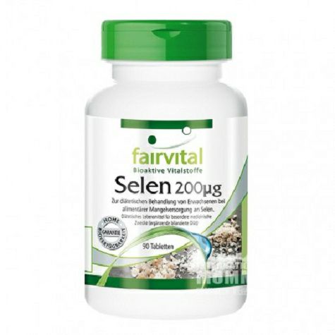 Fairvital German Selenium Nutrition Tablets Versi Luar Negeri