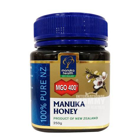 Manuka Health New Zealand Aktif Manuka madu MGO400 + 250g versi luar n...