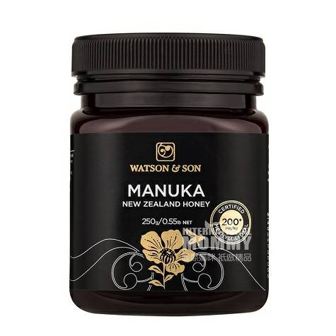 WATSON SON Selandia Baru Manuka Honey MGO200 + 250g Versi Luar Negeri