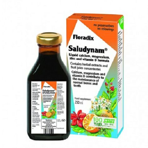 Salus Jerman Floradix suplemen kalsium tulang seng magnesium vitamin D...