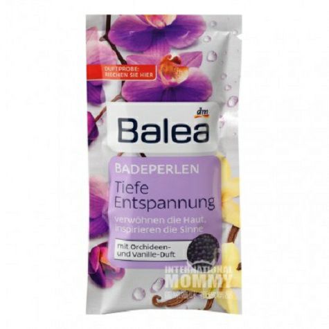 Balea Orhidea Jerman vanilla deep relaxing bath salt * 6 overseas version