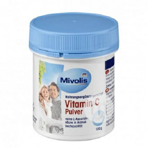 Mivolis Jerman Mivolis Organik Vitamin C Powder Versi Luar Negeri