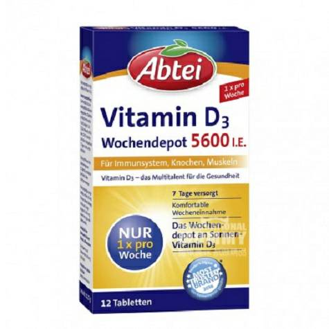 Abtei Jerman Abtei vitamin D3 (5600i. E.)