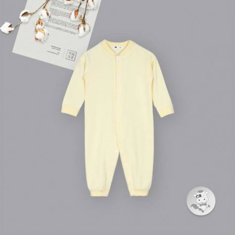 Verantwortung Bayi Laki-laki dan Perempuan Katun Organik One-Piece Piyama Rumah Memakai Pakaian Panjat Eropa Elegan Warn