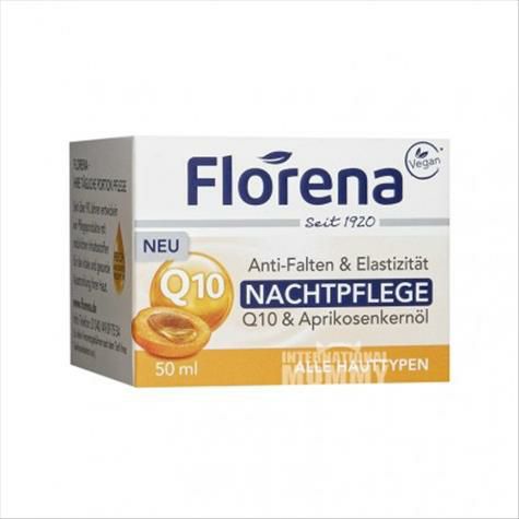 Florena Germany Q10 Minyak Almond Krim Bergizi Anti-Kerut Versi Luar Negeri