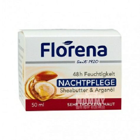 Florena German Shea Butter 48h Krim Malam Pelembab Versi Luar Negeri