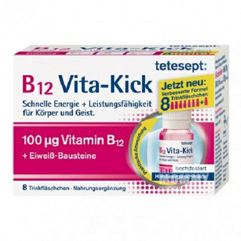 Tetesept Germany Tetesept botol suplemen vitamin B12 versi luar negeri