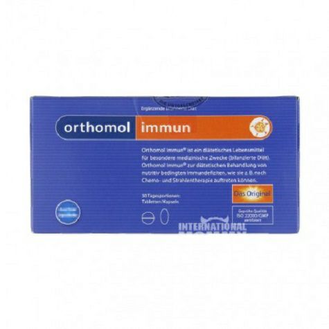Orthomol Kekekebalan Jerman meningkatkan nutrien komprensif 30 hari tablet di luar negeri