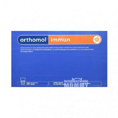 Orthomol Jerman Meningkatkan Imunitas Butir Nutrisi Komprehensif 30 Pack Versi Luar Negeri