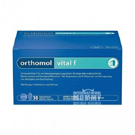 Orthomol Tablet Susunan Nutrien wanita Jerman 30 paket di luar negeri