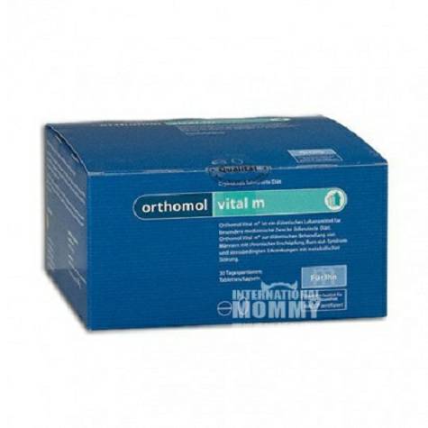 Orthomol Tablet nutrien senyawa pria Jerman 30 paket di luar negeri