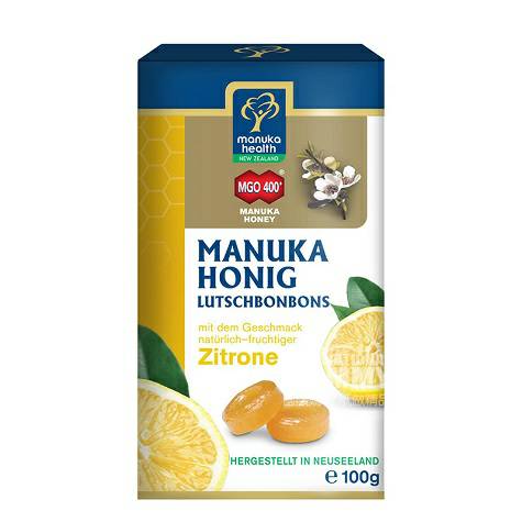 Manuka Health New Zealand Aktif Manuka lemon madu MGO400 di luar negeri