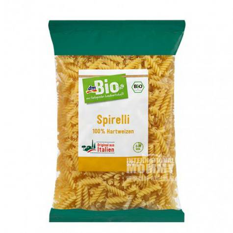 DmBio Jerman DmBio Organik Durum Wheat Spiral Noodle Overseas Edition