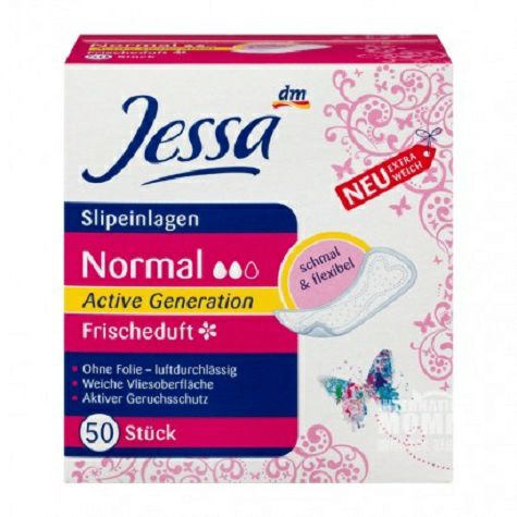 Jessa Jerman Jessa aroma bernapas 2 tetes sanitary pad 50 buah * 4 versi luar negeri