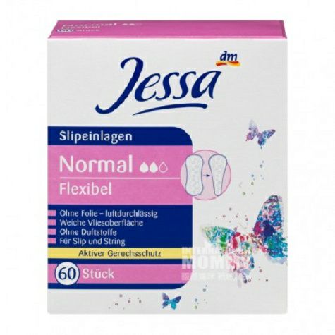 Jessa Jerman Jessa sehari-hari 2-drop sanitar pad 60 potong * 4 versi luar negeri