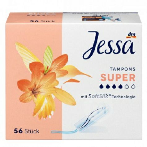 Jessa Jerman Jessa built-in 4 drip tampon 56 stick edisi luar negeri
