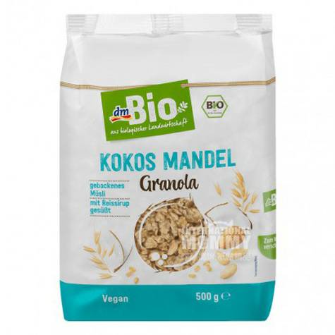 DmBio Jerman DmBio Organik Kelapa Almond Oatmeal Versi Luar Negeri