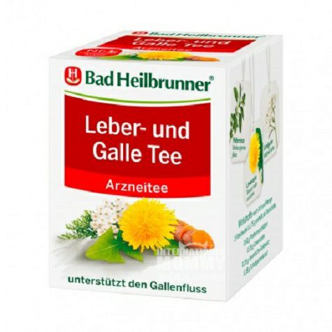 Bad Heilbrunner Teh Herbal Hepatobiliari Jerman * 5 Versi Luar Negeri