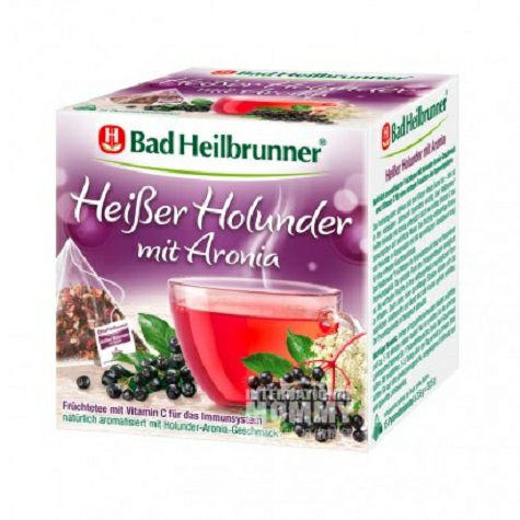 Bad Heilbrunner Jerman Natural Apple Elderberry Teh Herbal * 5 Versi Luar Negeri