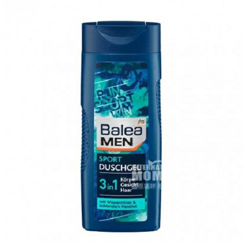 Balea German Men s Sports Shampo 3-in-1 dan Body Wash Overseas Version