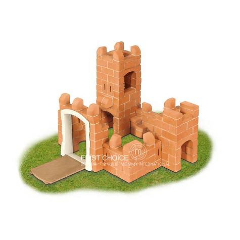 Teifoc Germany DIY castle blockhouse model arsitektur versi luar neger...