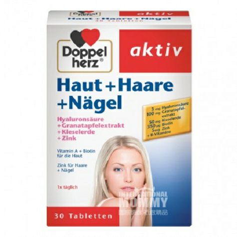Doppelherz kulit rambut perempuan Jerman kulit kuku nutrisi di luar ne...