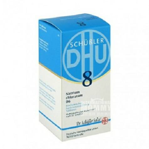 DHU Jerman DHU Sodium Chloride D6 No. 8 menyesuaikan keseimbangan air tubuh 420 tablet di luar negeri