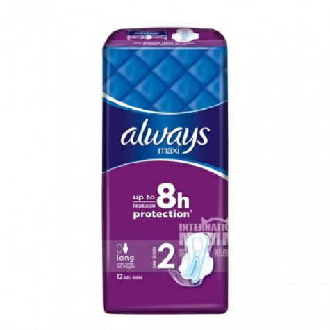 Always Germany Maxi Series Extended Mesh Wing Sanitary Napkin * 2 Vers...