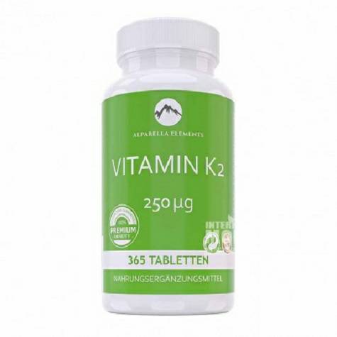 ELEMEN ALPARELLA Jerman ALPARELLA ELEMENTS tablet vitamin K2 versi luar negeri