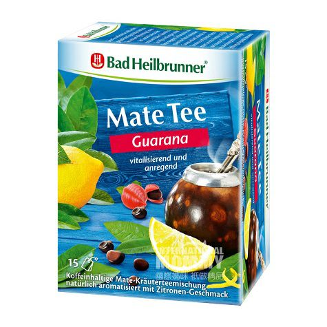 Bad Heilbrunner Vitalitas Jerman Rasa Lemon Guarana Membuat Teh Herbal * 5 Versi Luar Negeri